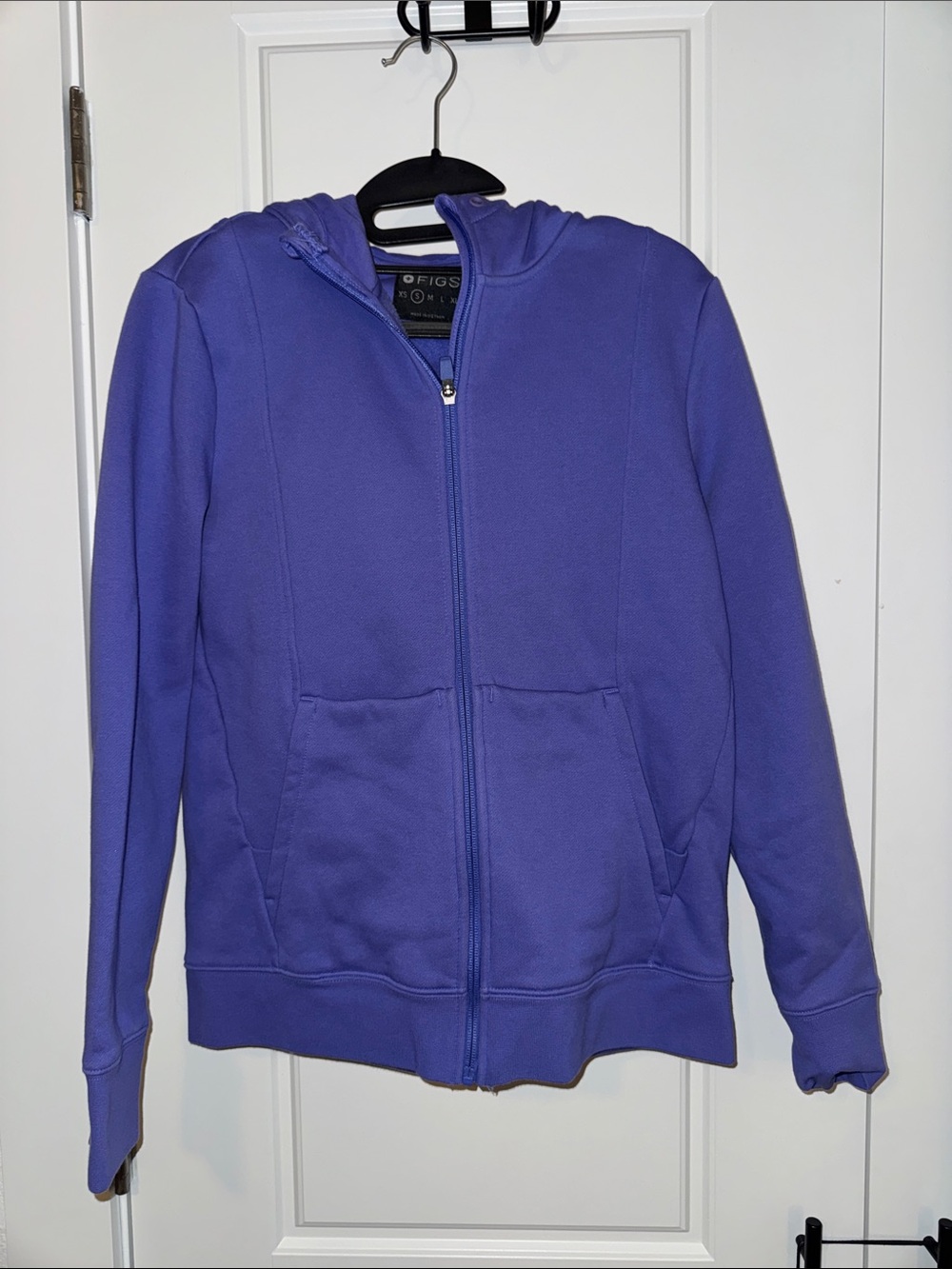 🔺SMALL FIGS ON SHIFT FULL ZIP HOODIE BLUE/PURPLE